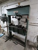 75 Ton Dake H-Frame Hydraulic Shop Press