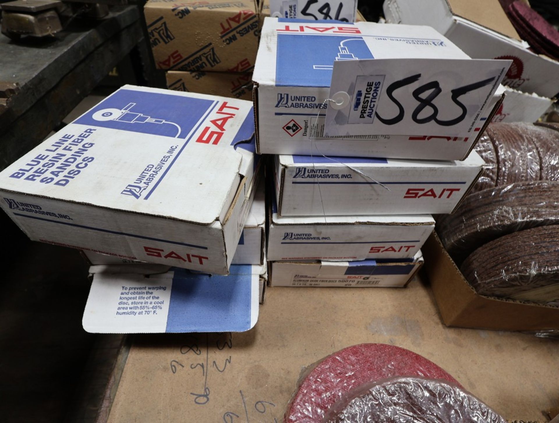Blue Line Resin Fiber Sanding Discs