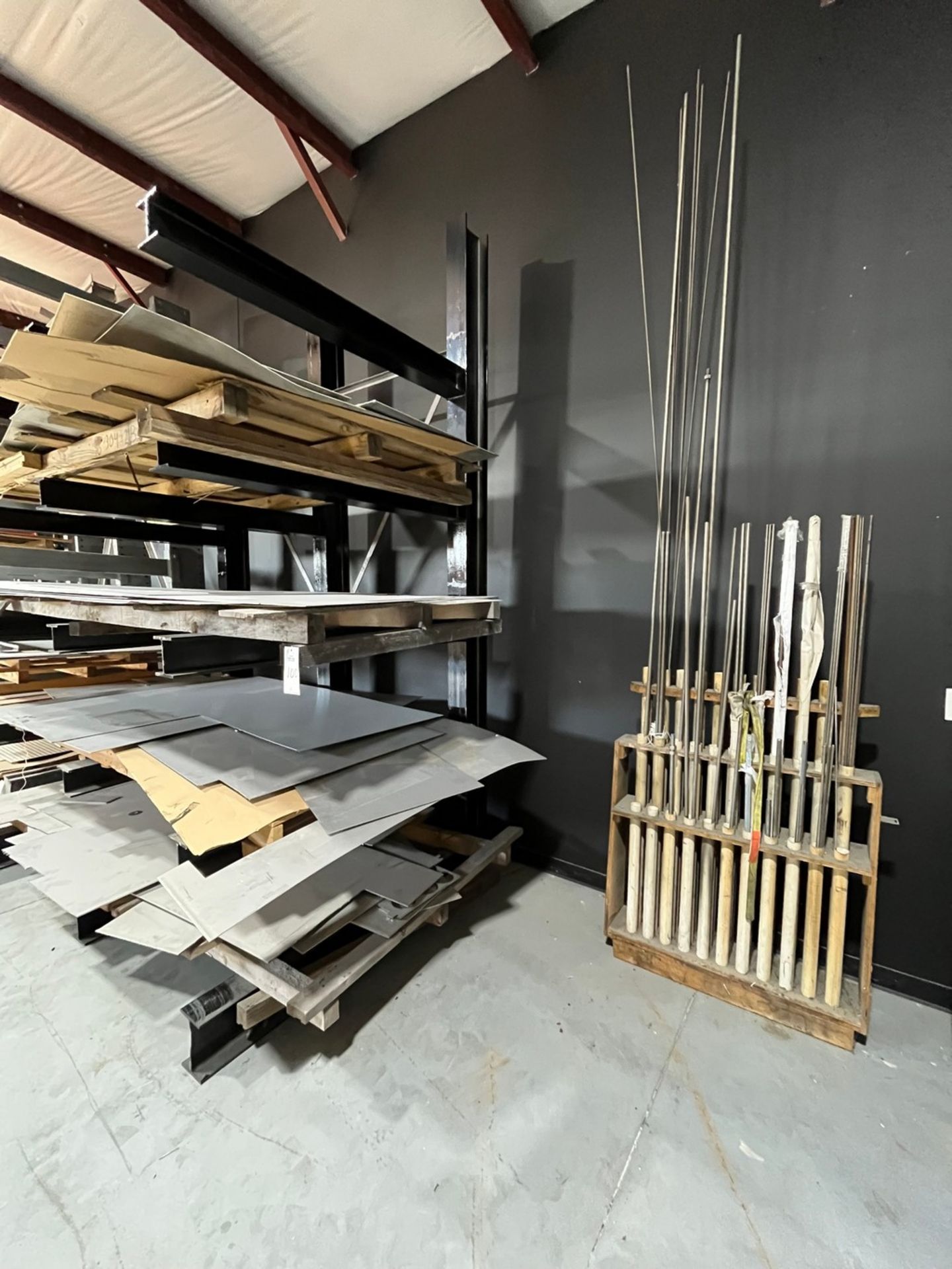 Materials Rejection Rack Material on Cantilever Rack and Threadstock (MATERIAL ONLY, NO RACK)