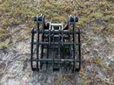 2025 IRANCH 15in. Log Grapple Mini Excavator Attachment