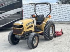 Challenger MT275B 40HP 4WD Utility Tractor w/ 76in. Rotary Brush Cutter Attachment