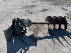 24in Hydraulic Auger Skid Steer Attachment