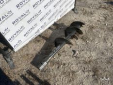 Auger Drill Bit Skid Steer Attachment