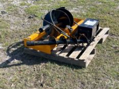 2025 Hydraulic Skid Steer Auger Attachment with Bit