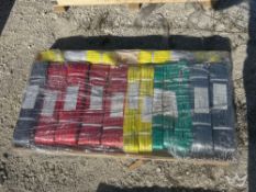Pallet of Miscellaneous Duplex Polyester Webbing Slings