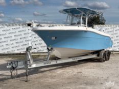 2021 Aquasport Boat with T/A Float-On Corp Boat Trailer