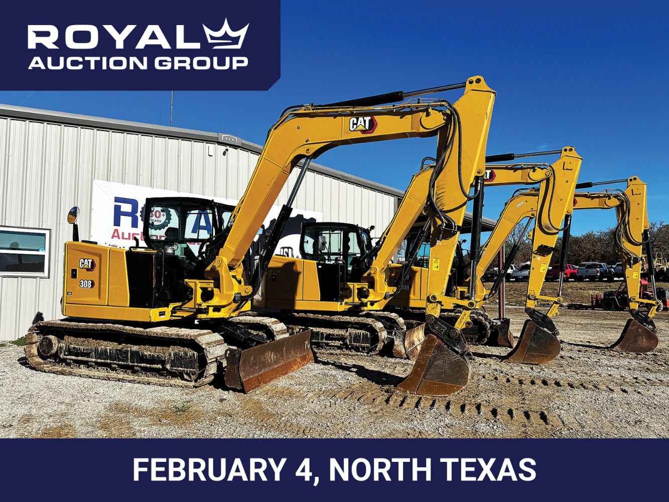 THURS FEB 5 NORTH TEXAS EQUIPMENT & TRUCK AUCTION