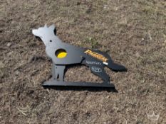 2025 Pabreak Wolf Silhouette Shooting Target