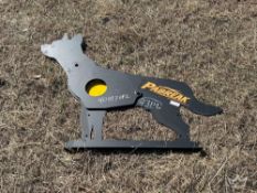 2025 Pabreak Wolf Silhouette Shooting Target