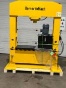 Bernardo Macchina model BHP-200 H-Frame Press 200 Ton Capacity with adjustable table height,
