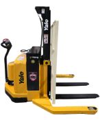 2008 Yale 4,000lbs Capacity 24V Pallet Stacker 100" load height WITH 3332 HOURS
