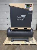 Pneu-Airtec 30HP Air Compressor model AT-30HP - MINT UNUSED COMPRESSOR with horizontal compressed