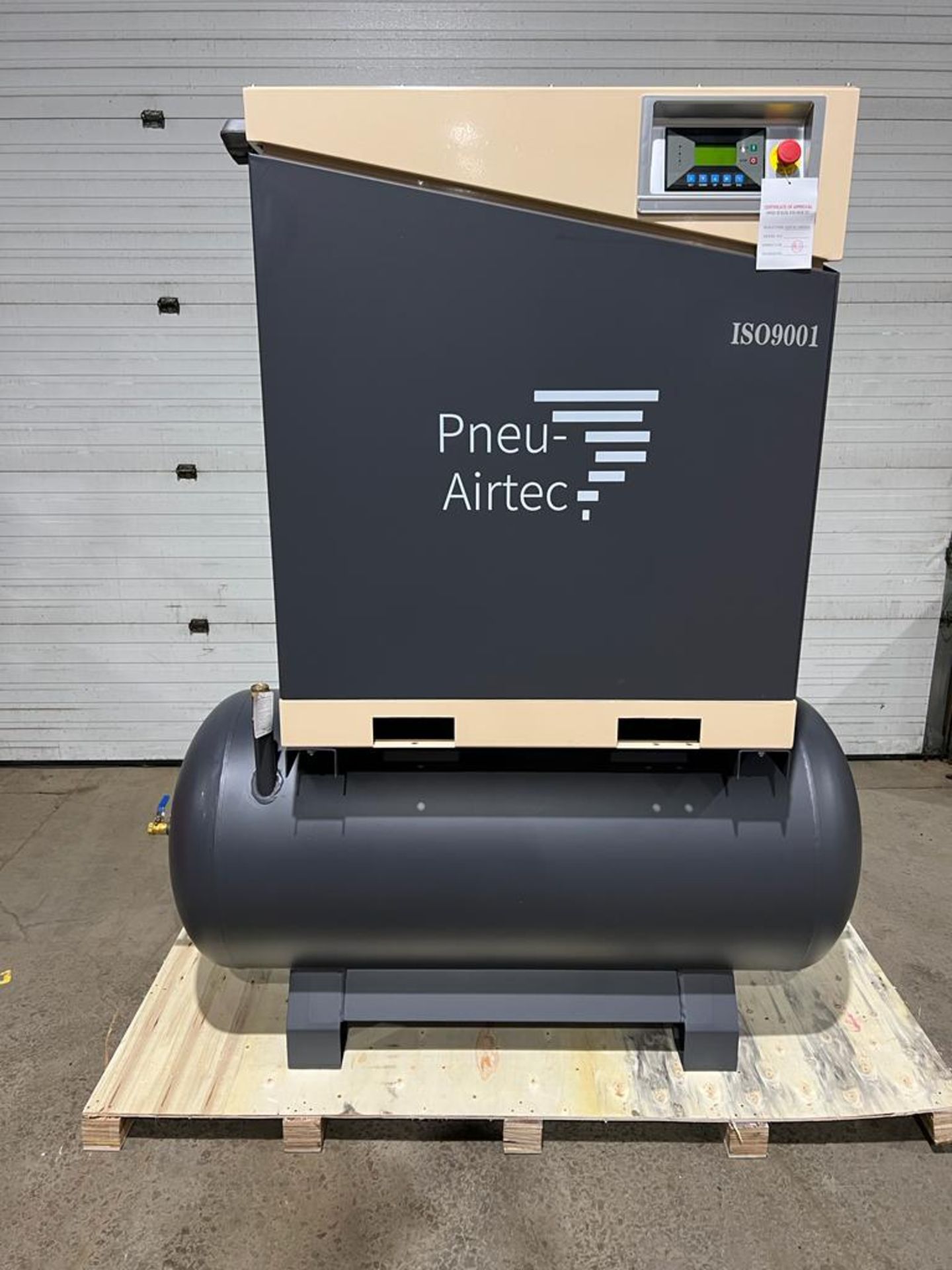 Pneu-Airtec 30HP Air Compressor model AT-30HP - MINT UNUSED COMPRESSOR ...