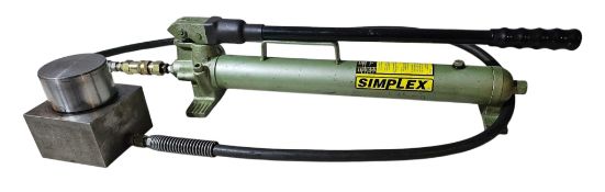Enerpac Simplex Hydrolic Hand Pump w/ jack - R01