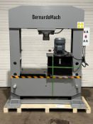Bernardo Macchina model BHP-250 H-Frame Press 250 Ton Capacity with adjustable table height,