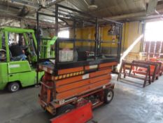 Economy Wildcat, 1000lb. Cap. Scissor Lift