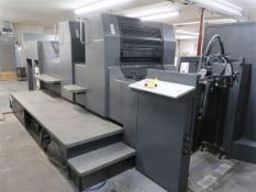 1999 Heidelberg SM74-2-P-H Printing Press, 2-Color, S/N326911, 20" x 29" Perfector, 2/0, 1/1, Remote