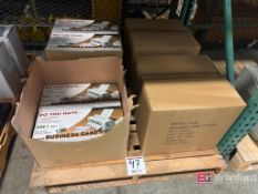 Skid of Model 23444 Business Card Cutters