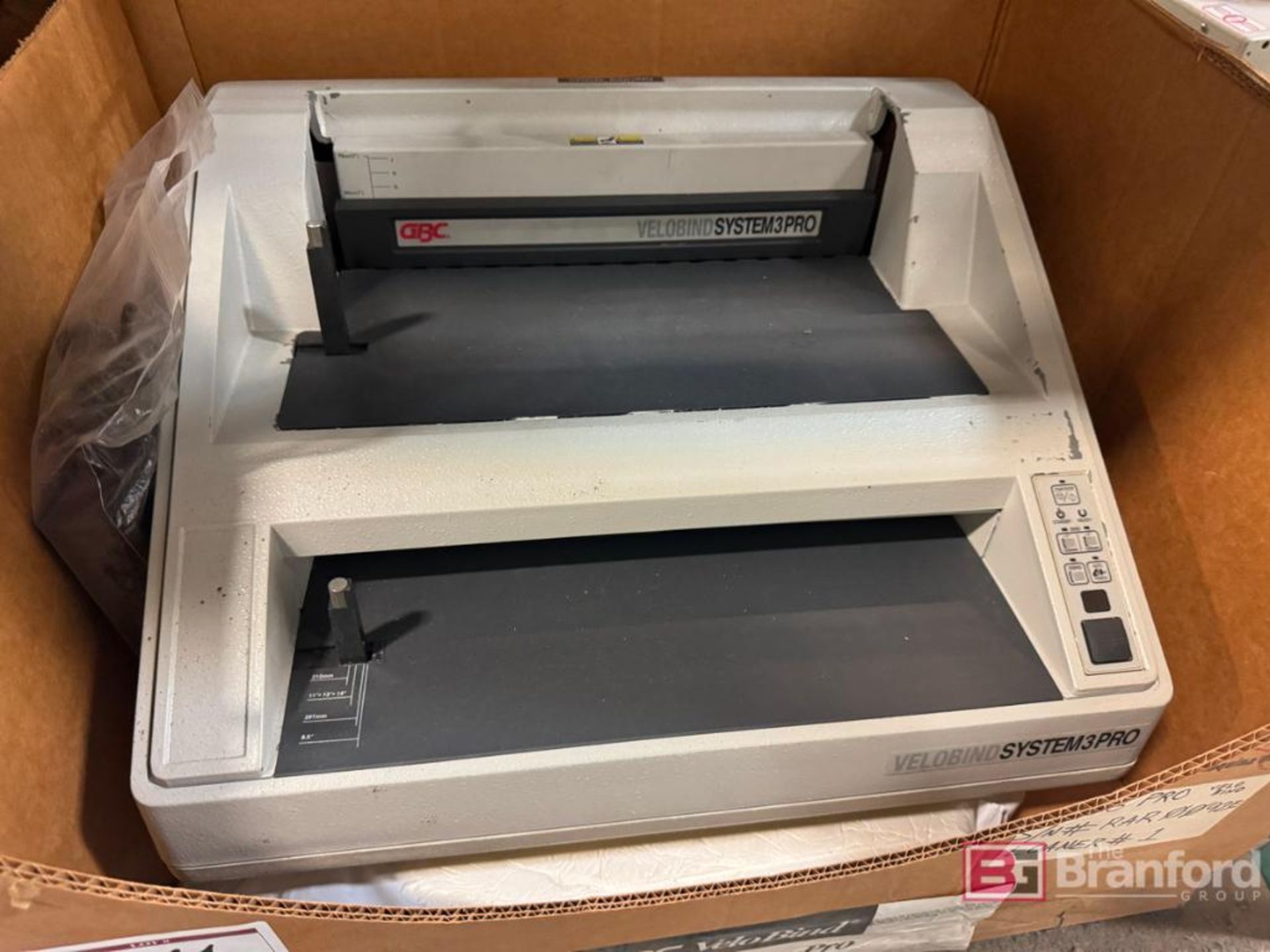 Binding System GBC Velo Bind System 3 Pro Binding System, S/N RAR0092E