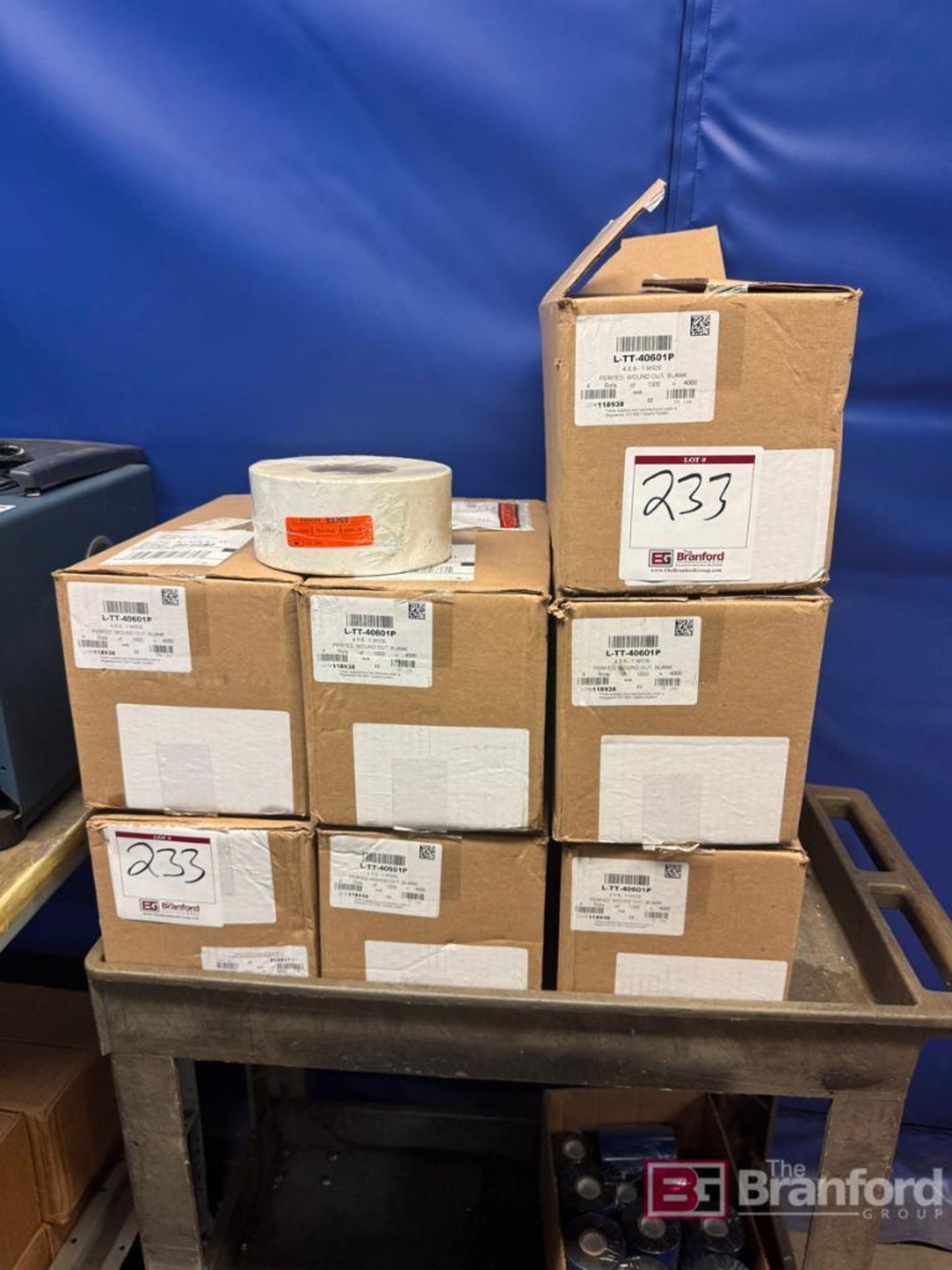 Lot of Sticker Labels, Label Printer Ribbon