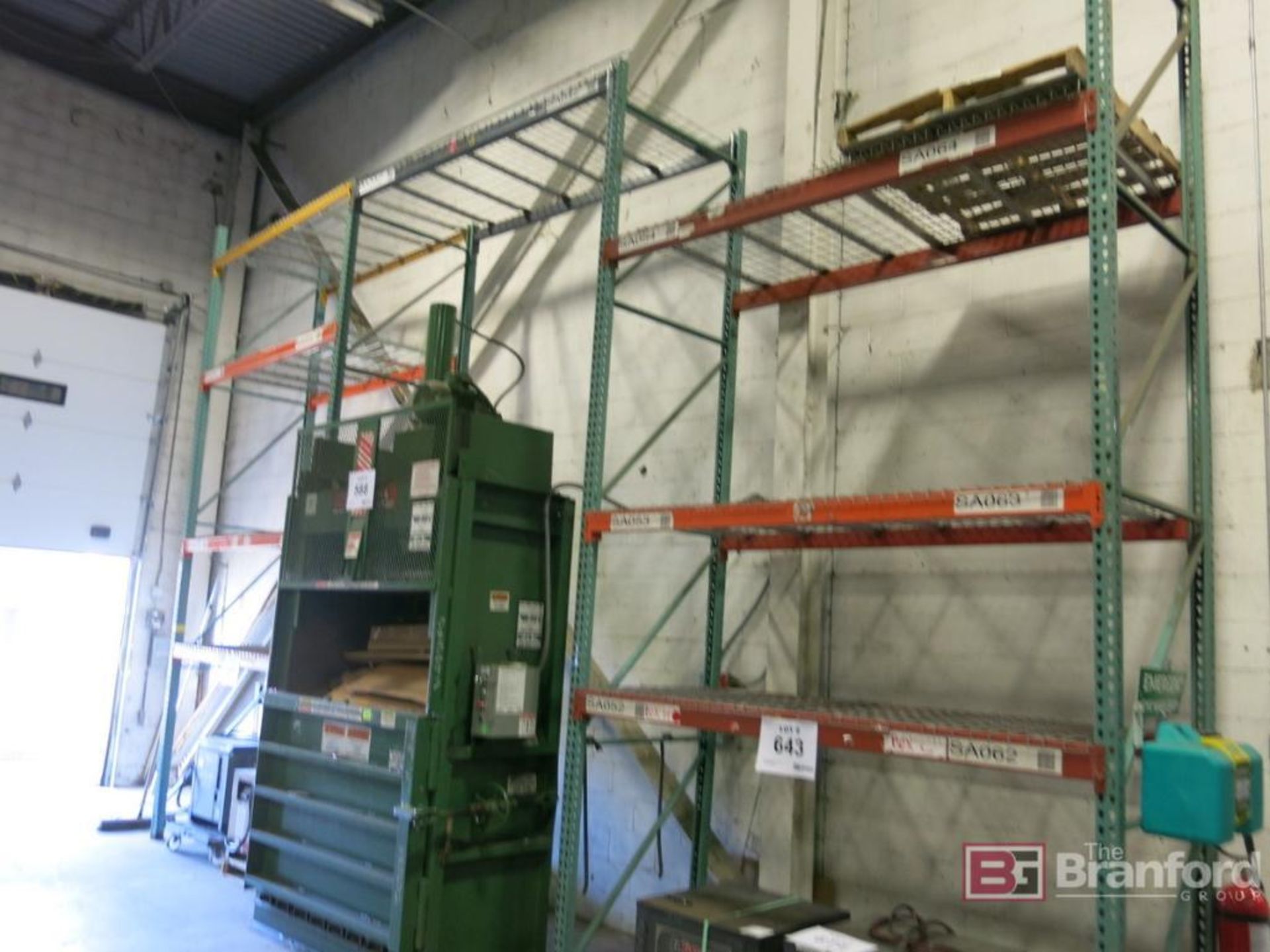(18) Sections of Clip Together w/ Bolt Style Pallet Racking, (18 ...