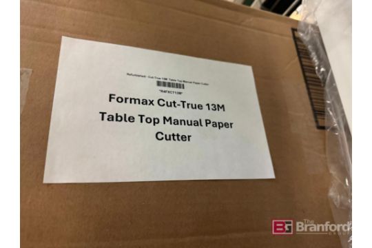 Formax Cut-True 13M Tabletop Series Manual Paper Cutter