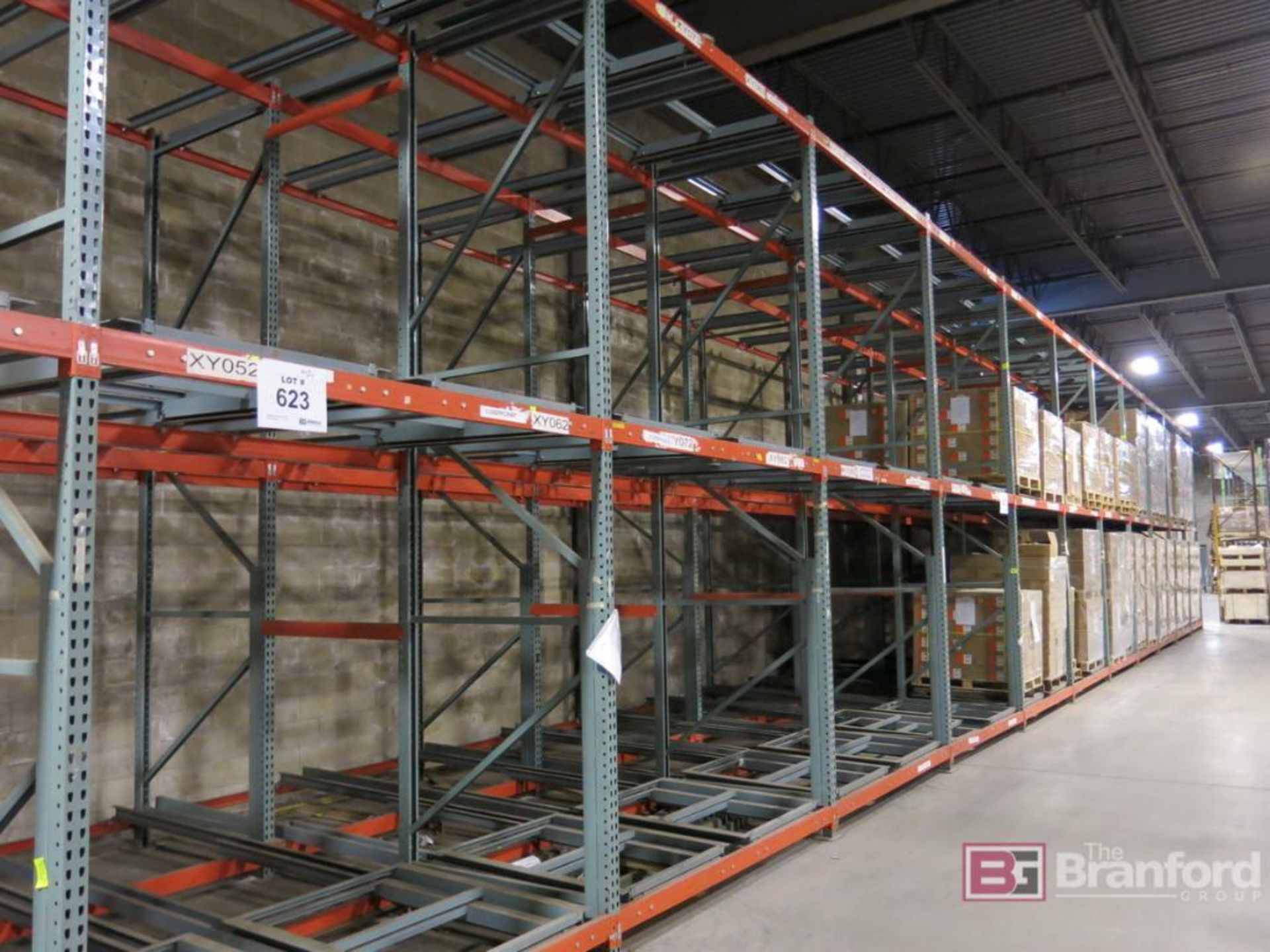 H Clips For Racking (13) Sections of Dual Carriage, Clip Together Push Back Racking, (30 ...