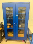 Sandusky Metal Storage Cabinet on Casters