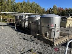 (4) Bulk Alcohol Storage Tanks; Capacity: 5,000 Gallons
