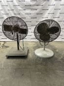 Lot of (2) Warehouse Fans- Apprx. 42"H, 24" Head