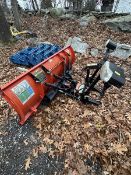 Sno-Pro Plow, 90" by Curtis / Sno Pro 3000 Hitch-N-Run System