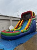 Bounce House - Rainbow Wet 'n Dry Slide
