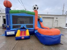 Soccer / Baseball / Basketball Bounce House by Moonwalk USA
