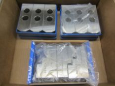 (1) Set of Samchully HB10A1 10" Hard Jaws and (2) Sets of Samchully SB10B1 Steel Soft Jaws