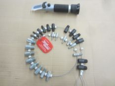Portable Refractometer and Thread Gage Set