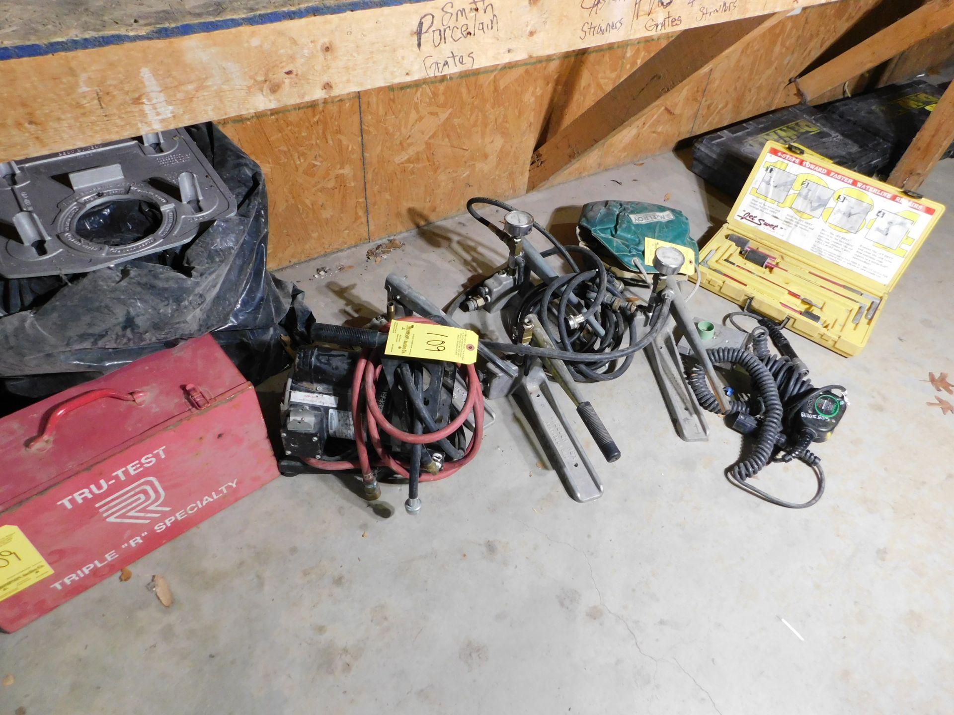 GET SWET REPAIR SET, HEATER, (4) WHEELER TEST PUMPS, TRIPLE R TEST PUMP ...