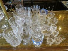 (23) Asst. Glassware & Pitchers