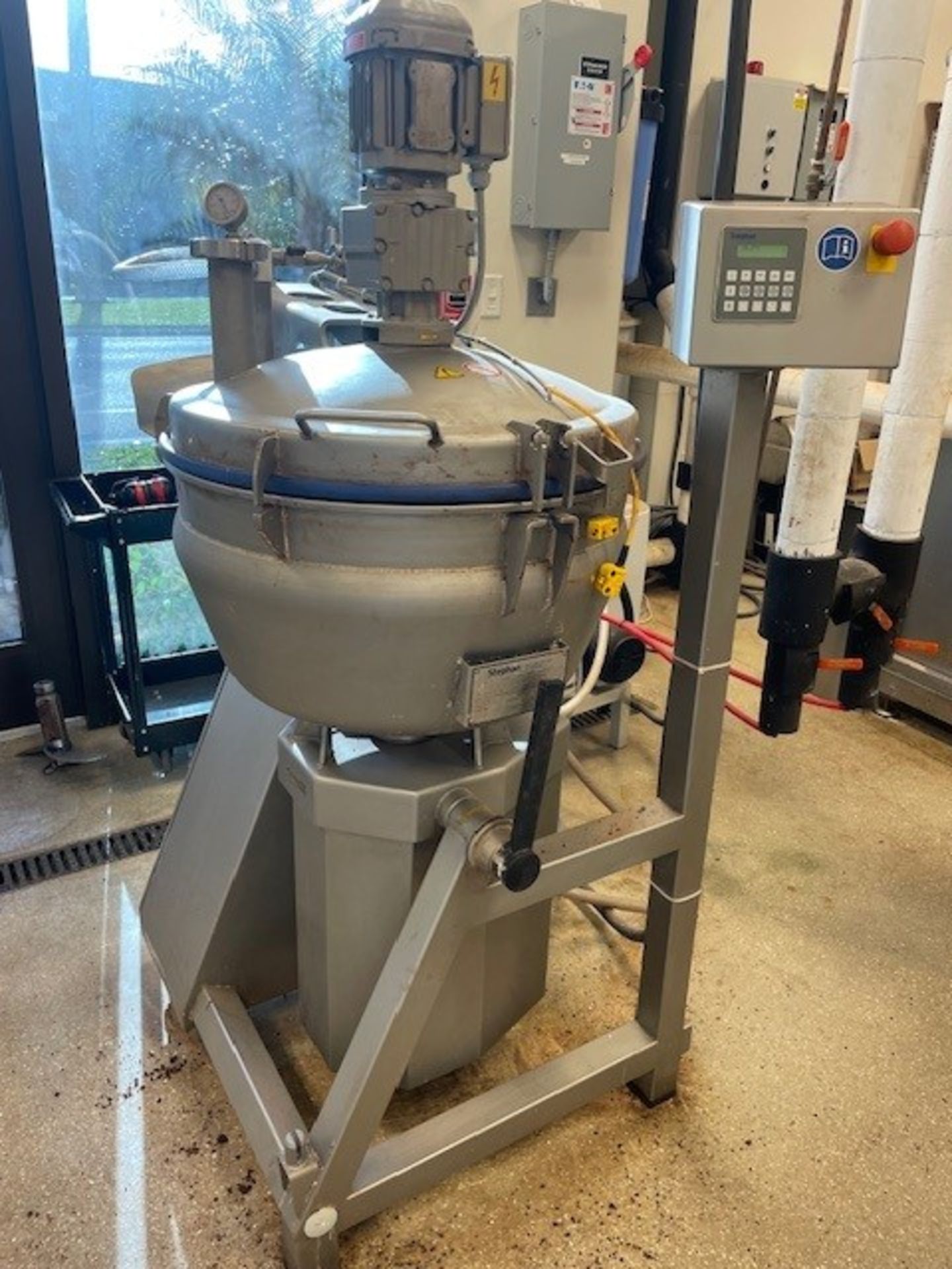 Stephan Pump Stephan Model U1600506 Jacketed Cutter/Mixer with vacuum pump (Built ...