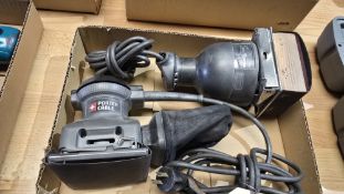 ASST SANDERS, PORTER CABLE & ?? 1X