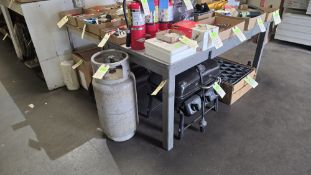 (2) TABLES W/ TOOLS INSIDE DRAWER