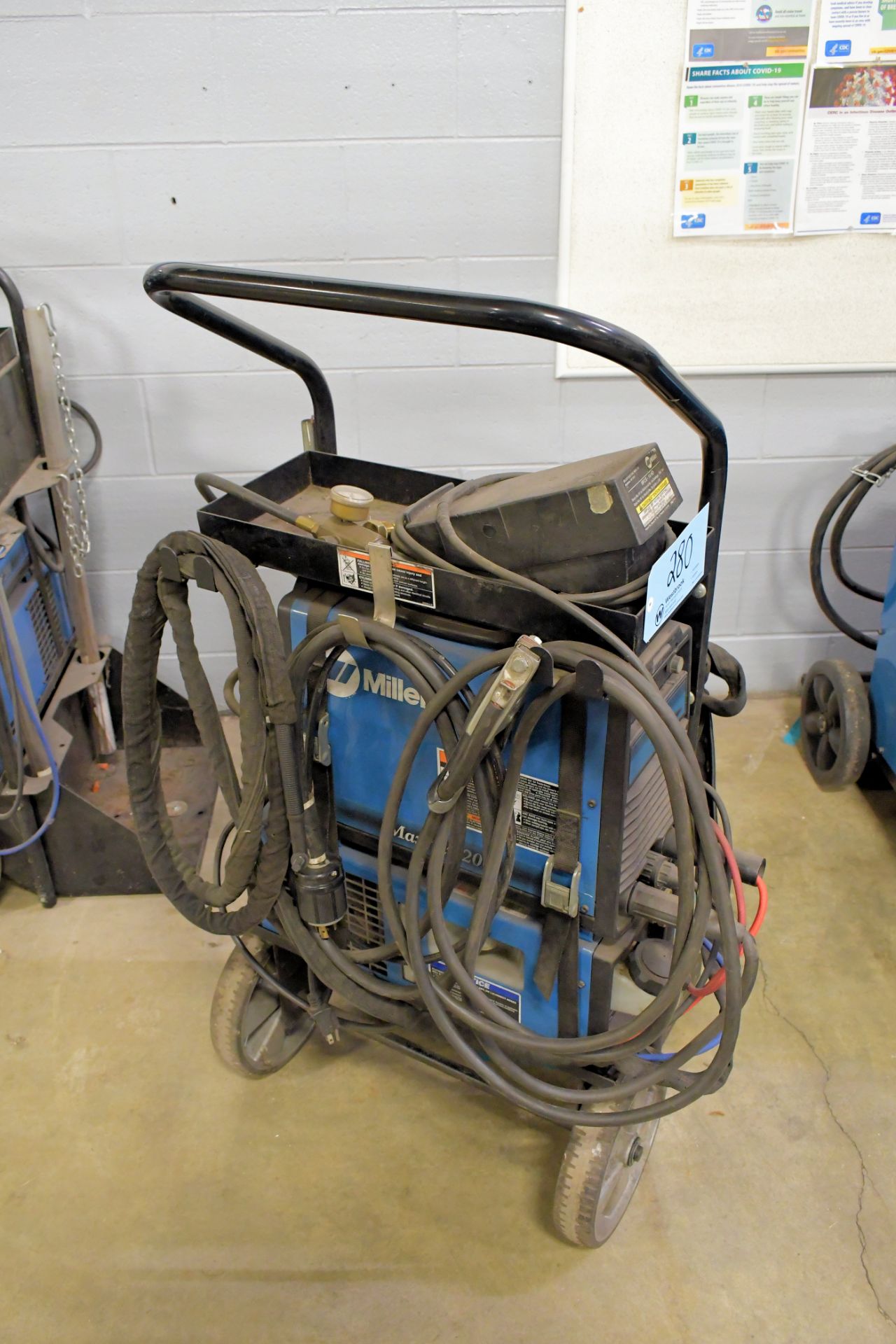 Miller Model Maxstar 200 DX 200 Amp Portable Tig Welder with Coolmate 1 ...