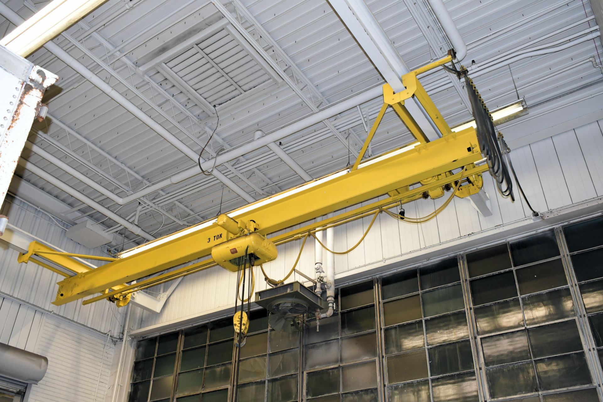 CM Meteor 3-Ton Capacity Single Girder Underhung Overhead Bridge Crane ...