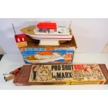 Marx - Mainstream - A boxed Pro Shot Golf set by Marx and a boxed radio control Mainstream Queen