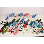 Corgi Toys - Dinky Toys - A collection of unboxed and playworn TV / Film related diecast model
