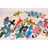 Corgi Toys - Dinky Toys - A collection of unboxed and playworn TV / Film related diecast model