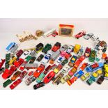 Corgi - Majorette - Matchbox - Dinky Toys - Others - A group of unboxed, playworn,