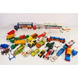Corgi - Dinky - Spot-On - Matchbox - A group of unboxed vehicles including Jaguar S Type # 276,