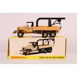 Dinky Toys - A boxed French Dinky Toys #808 GMC Military Recovery Truck.