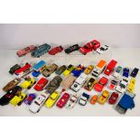 Dinky Toys - Corgi - Over 30 unboxed, playworn diecast model vehicles, predominately by Corgi.