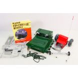 Snow Cat & Mini Cart - A pair of experimental RC vehicle prototypes by Graham Goodchild each